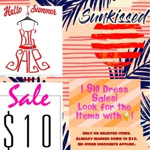 $10 Dress Summer SALE!